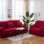 protector mueble vino tinto sofa